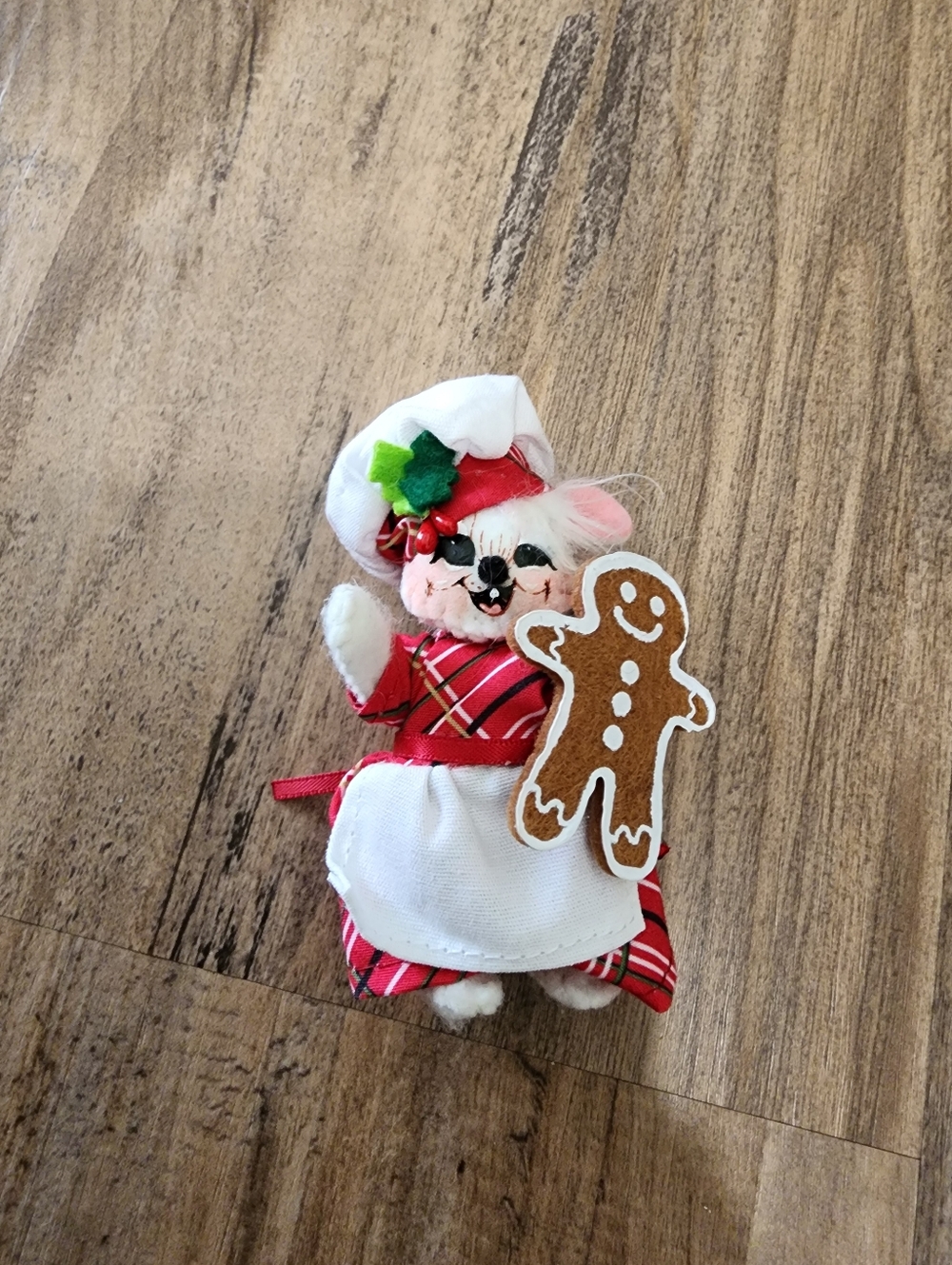 2020 Annalee Christmas Mouse With Gingerbread Cookie
